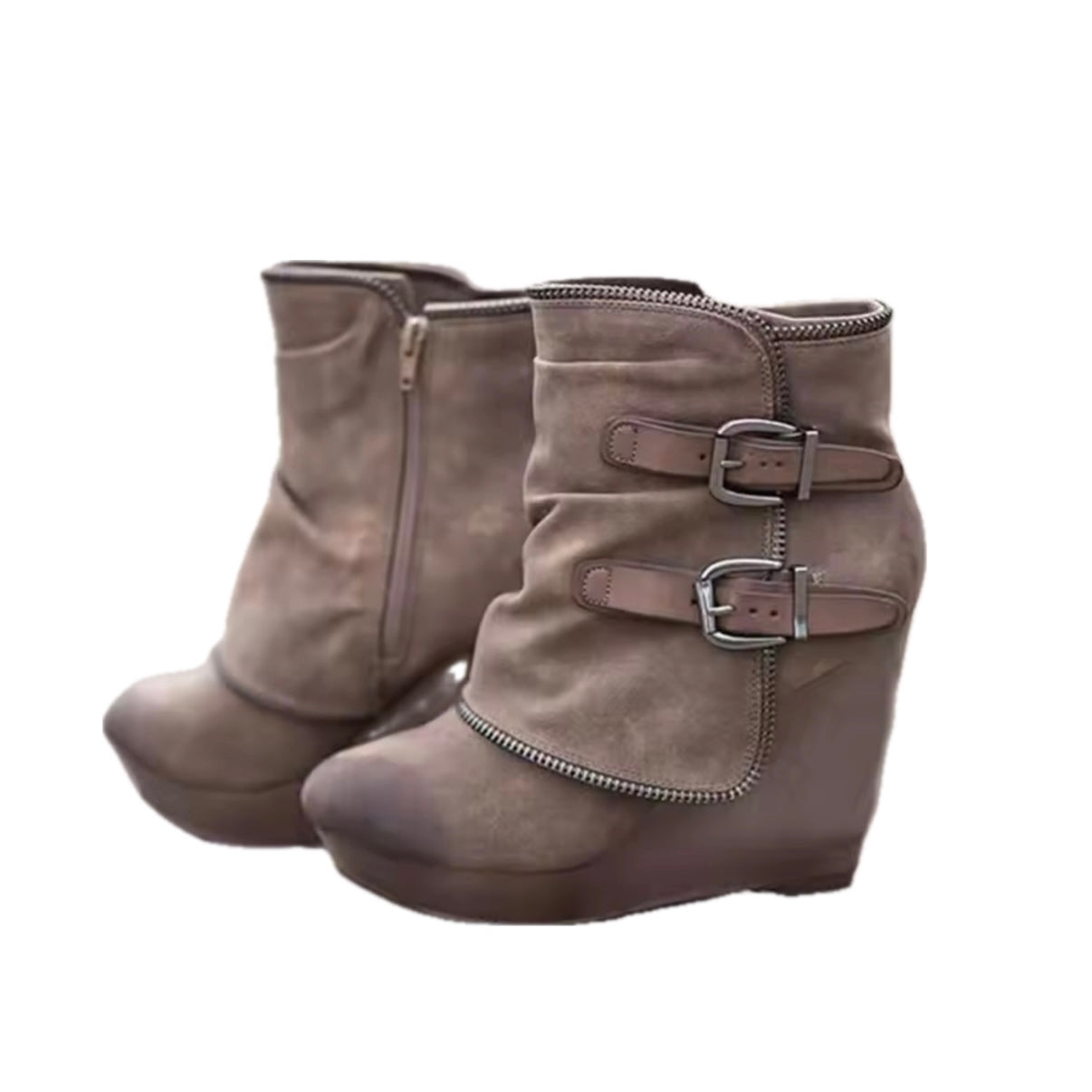 Chic Wedge Boots