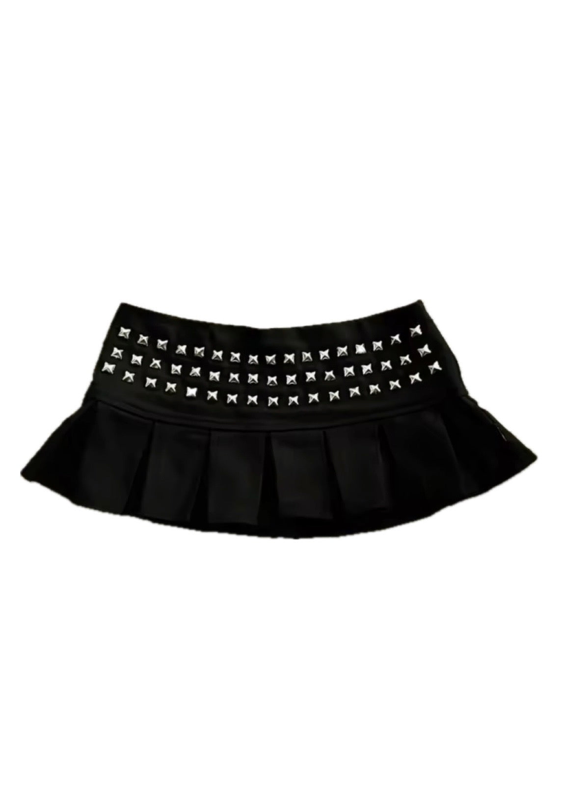 Micro Studded Skirt
