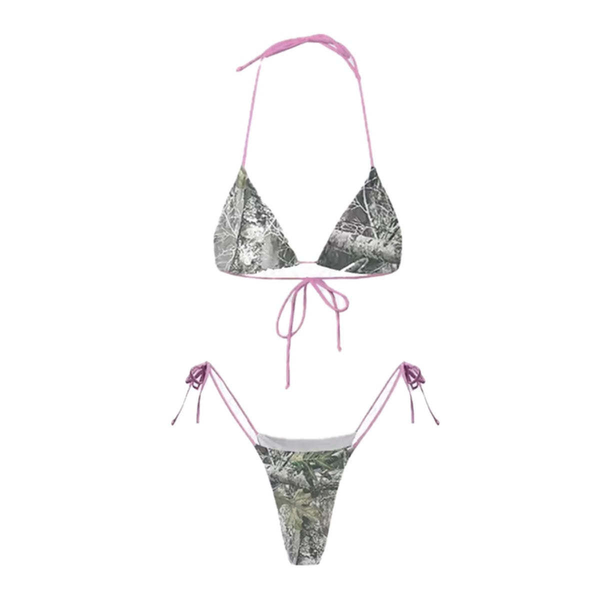Woodland Brat Camo Bikini