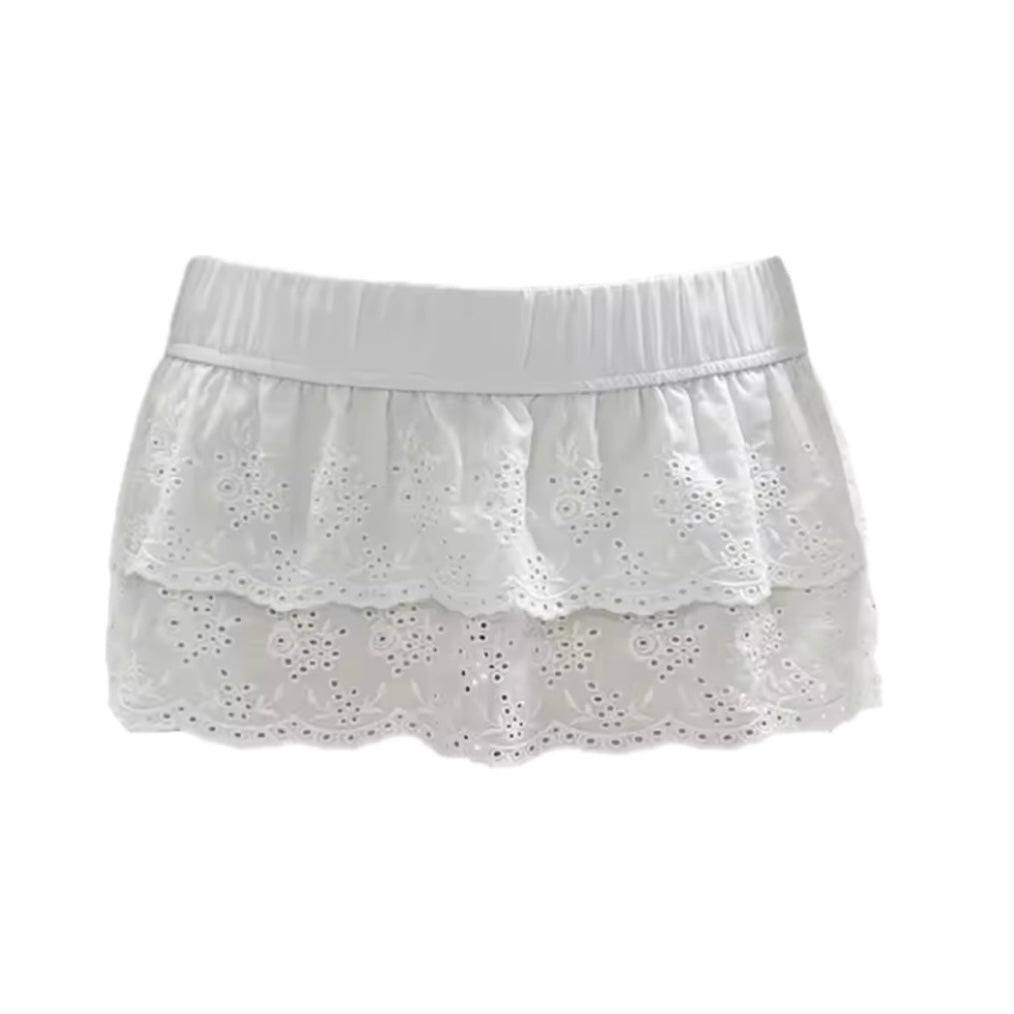 Ruffle Mini Skirt