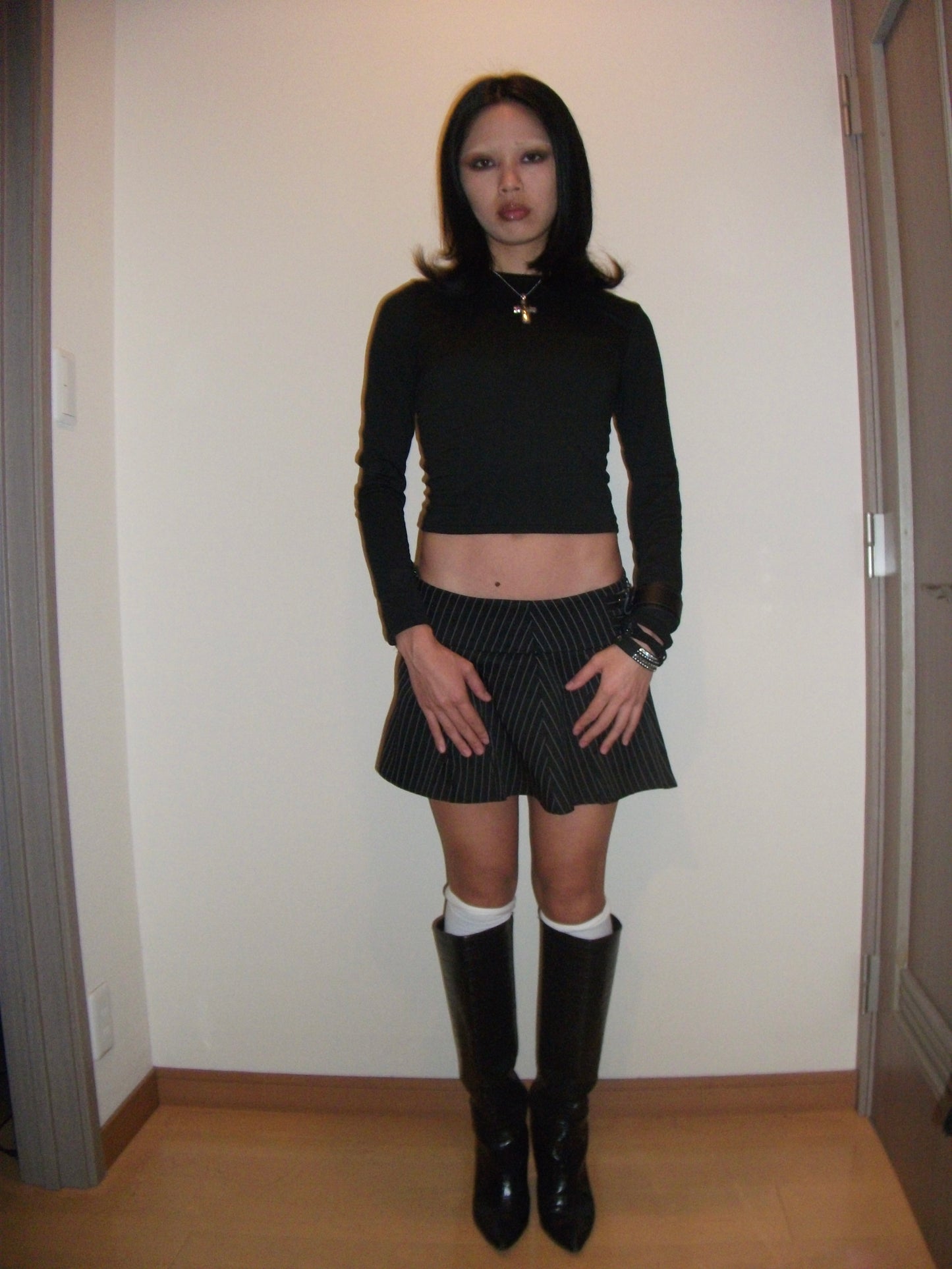 Y2K Slim Fit Crop Top
