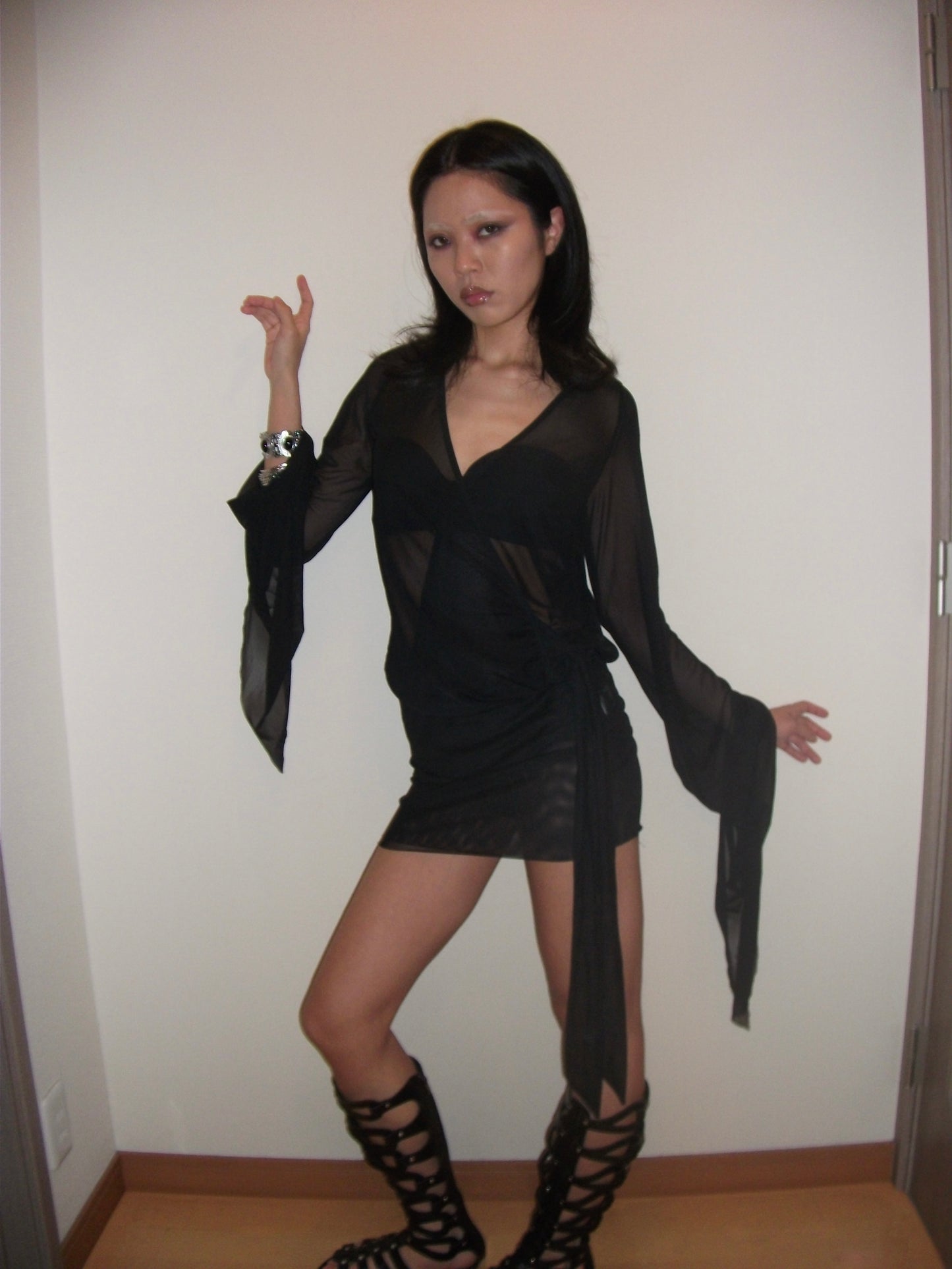 Aqua Mini Dress