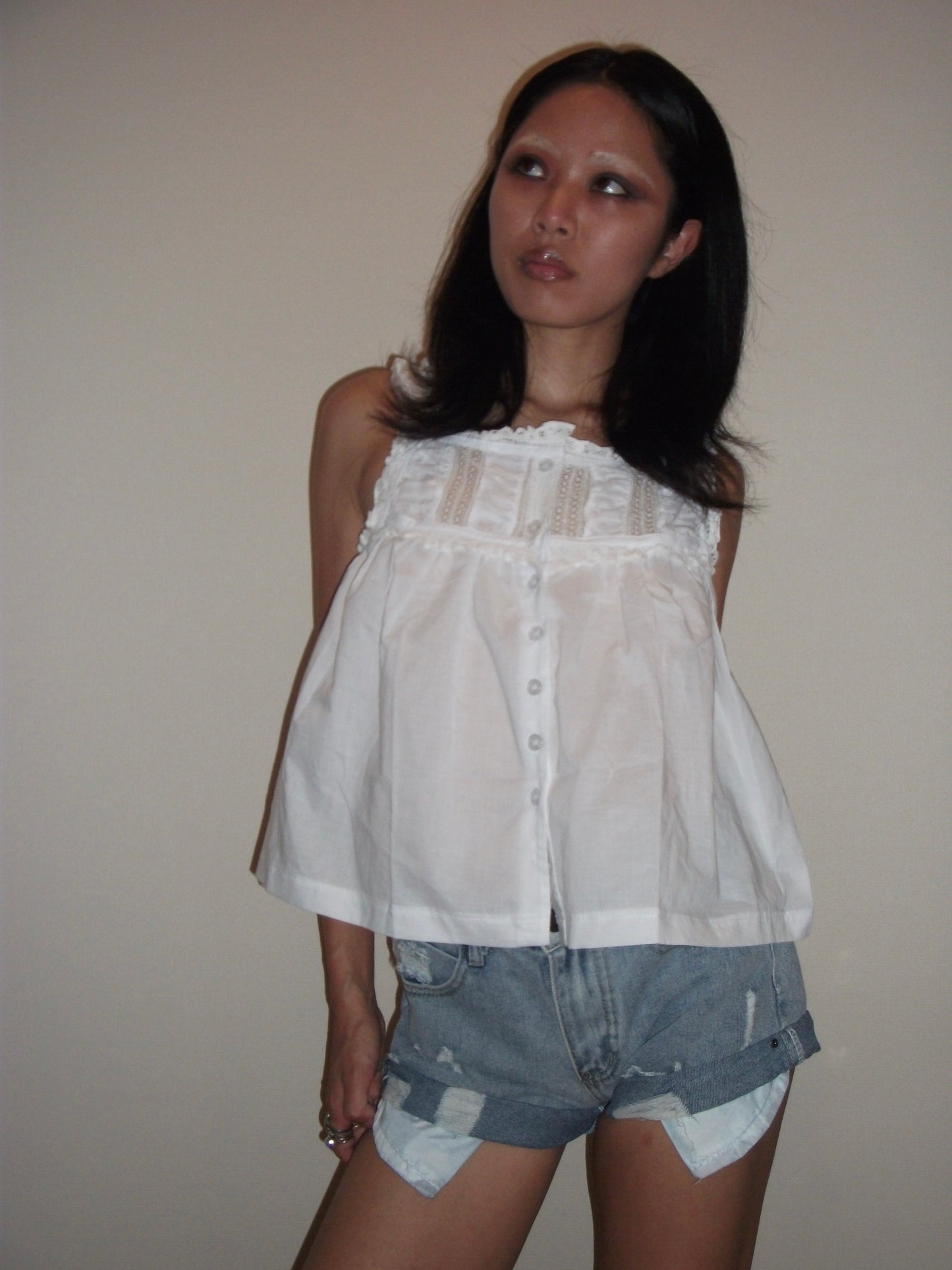 Blue Denim Shorts