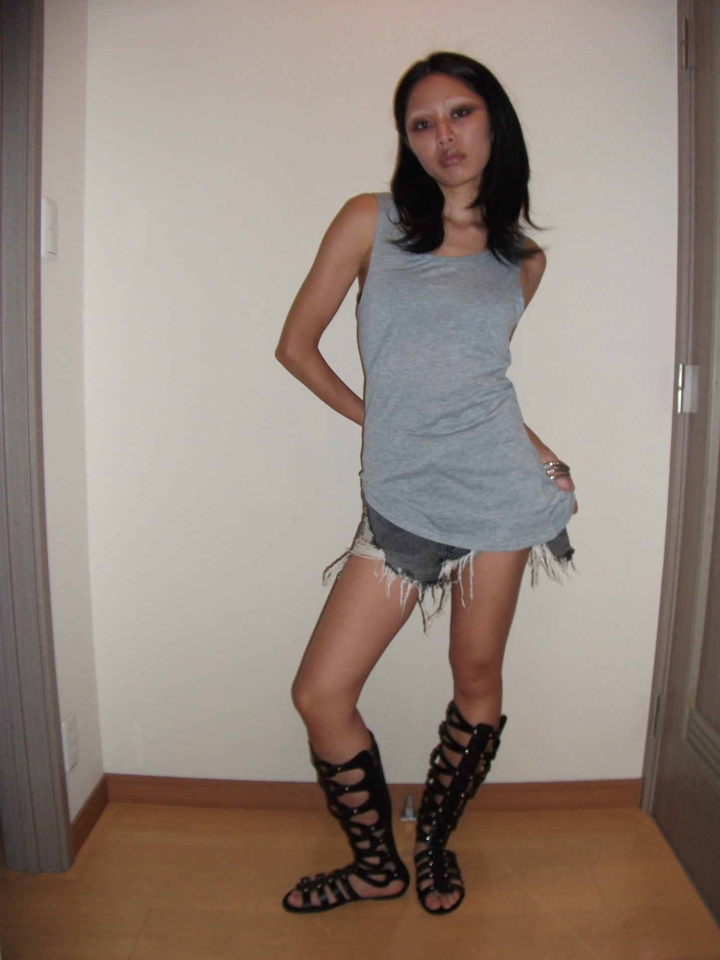 Back Twist Tank Top
