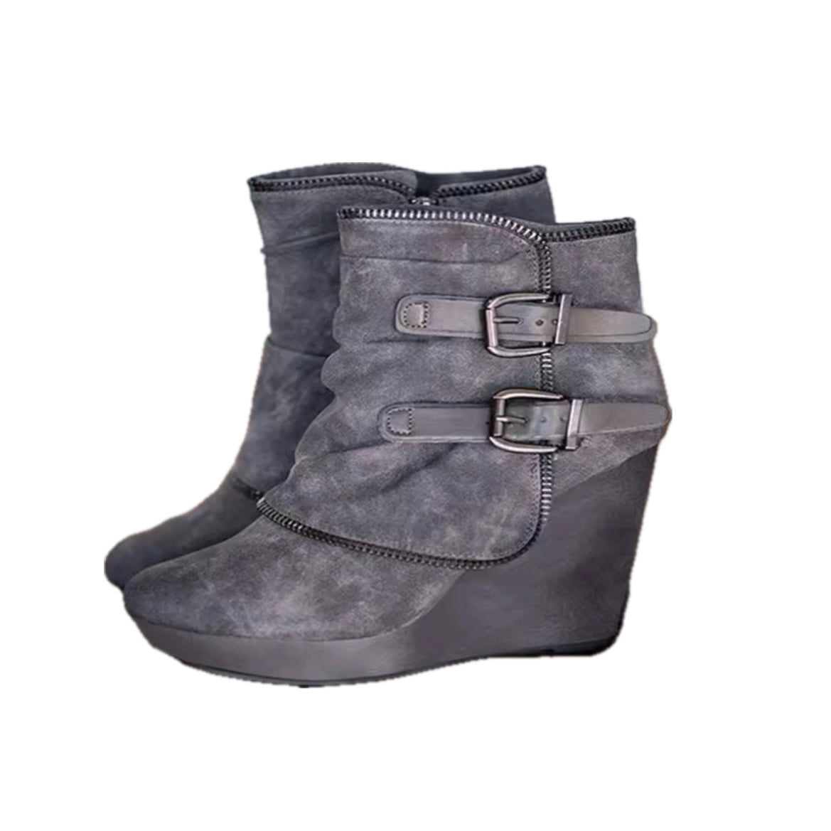 Chic Wedge Boots