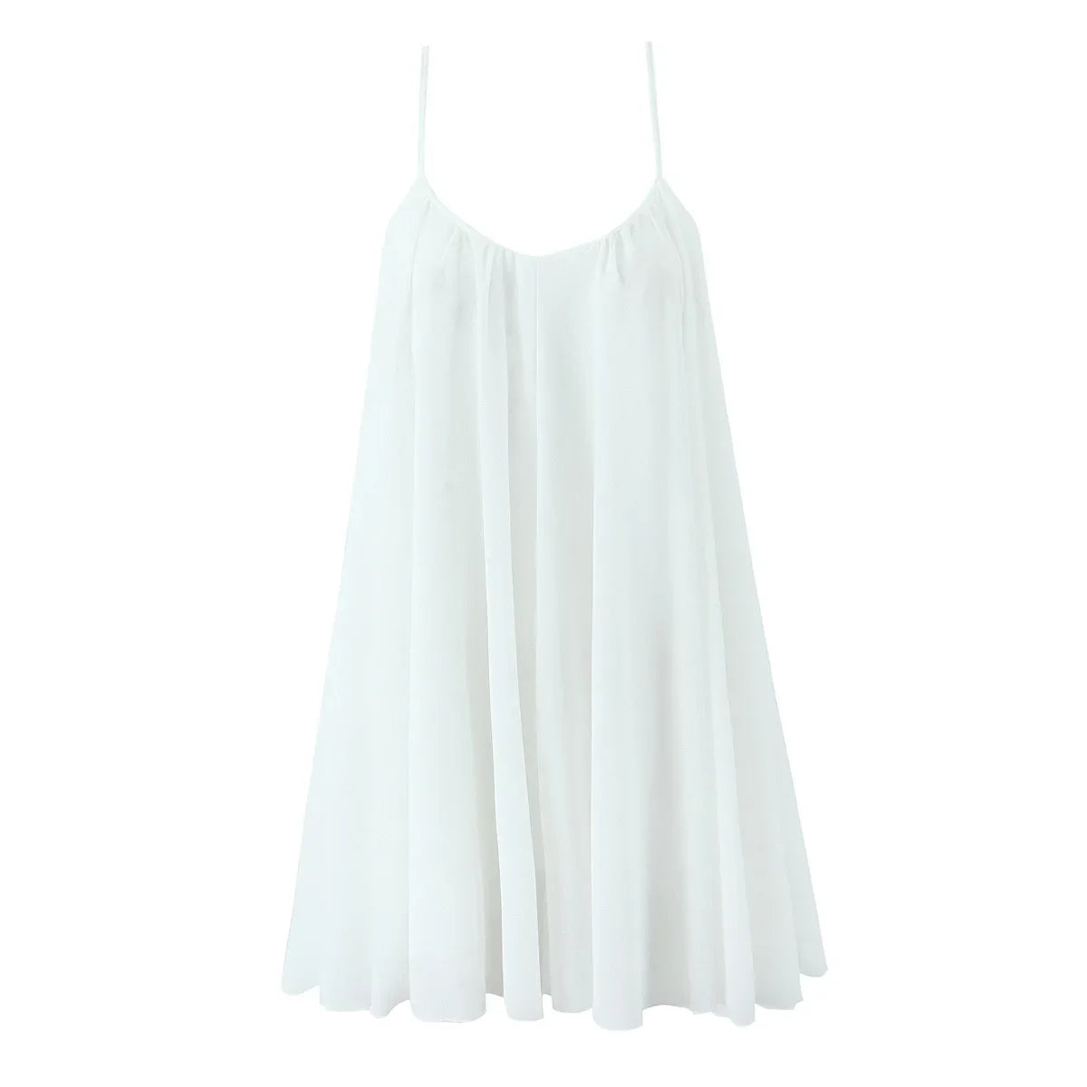 Backless Puffy Dress