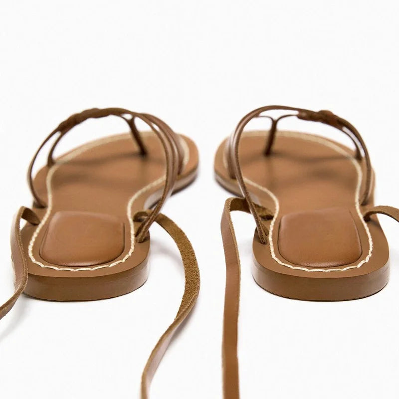 Lace Up Gladiator Sandals