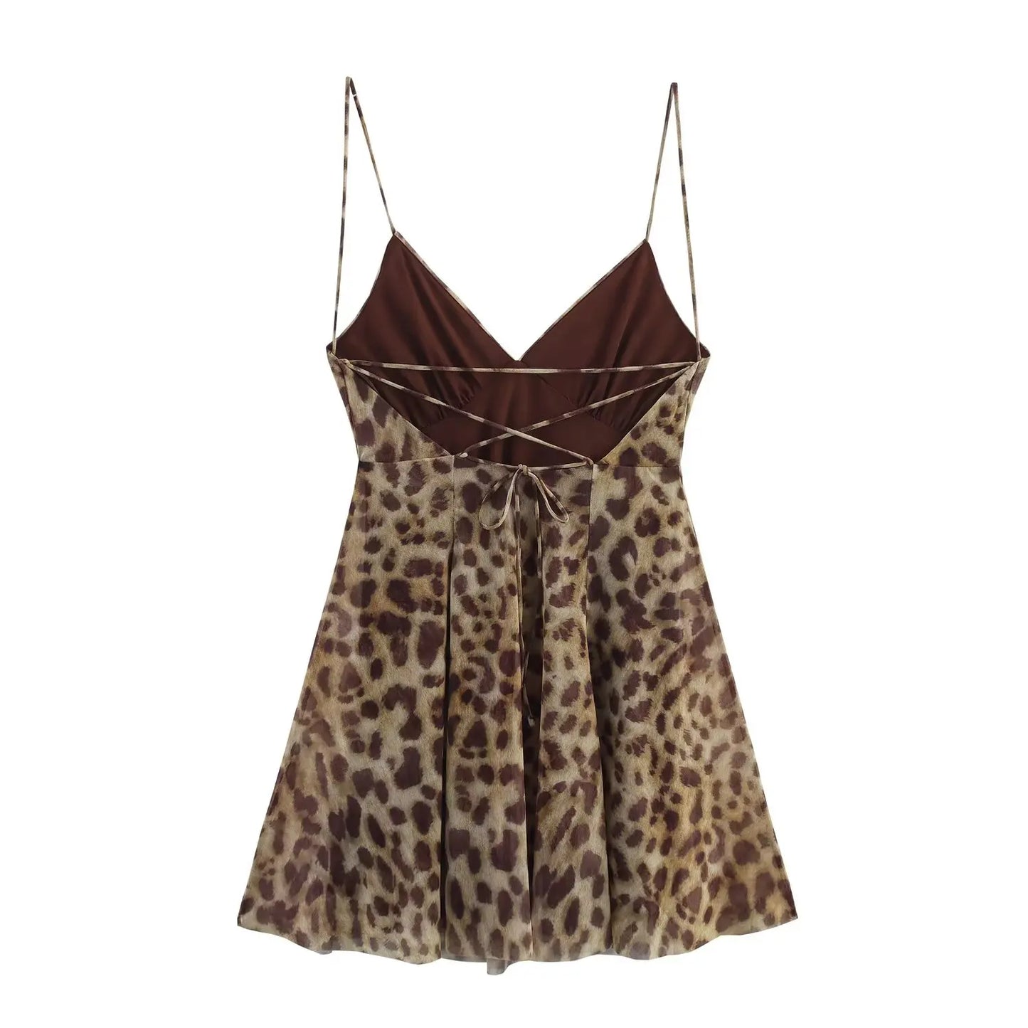 Chic Leopard Mini Dress
