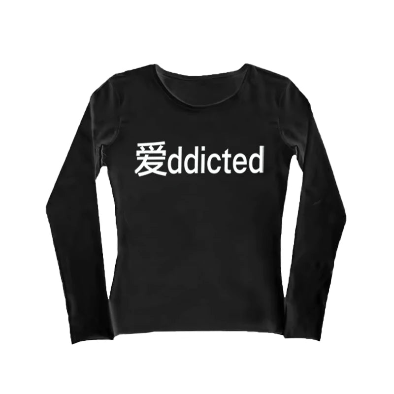 愛ddicted Long Tee