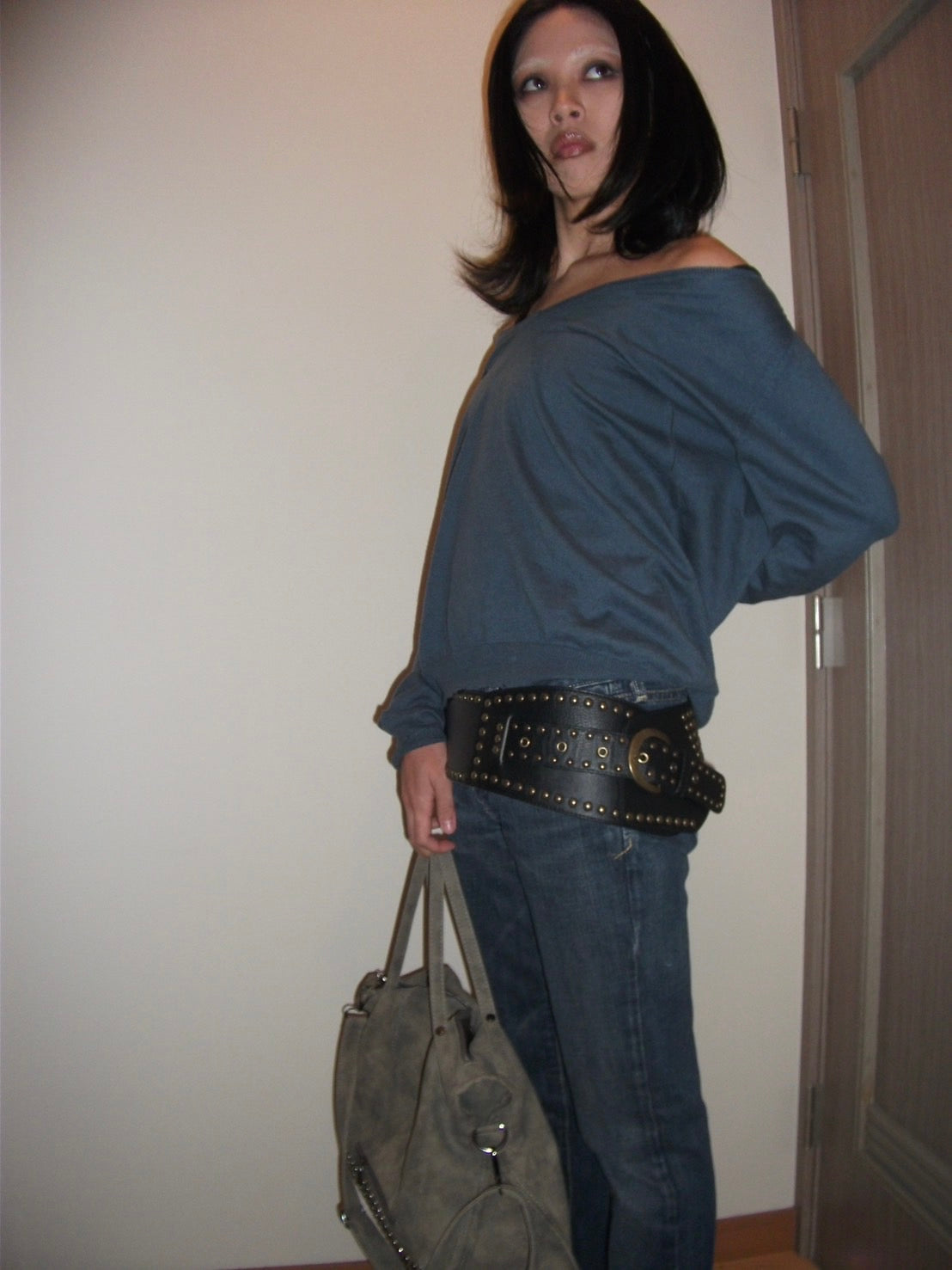 Vintage Studded Belt