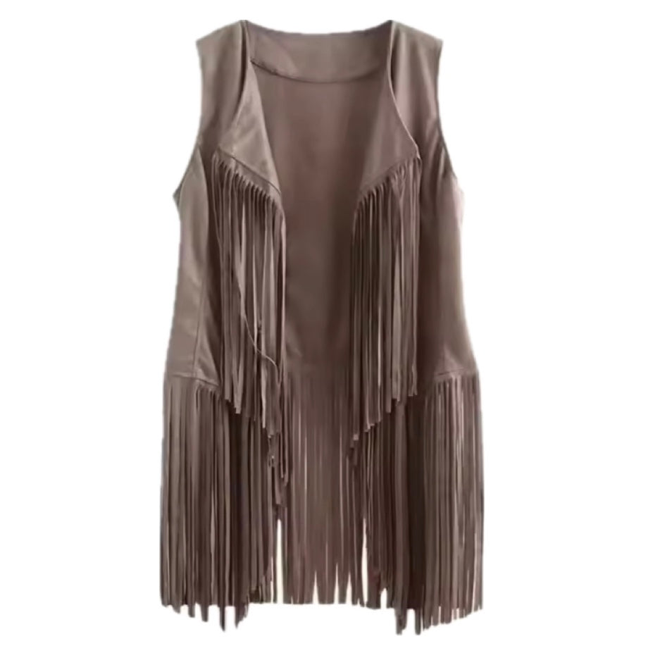 Tassel Fringe Vest