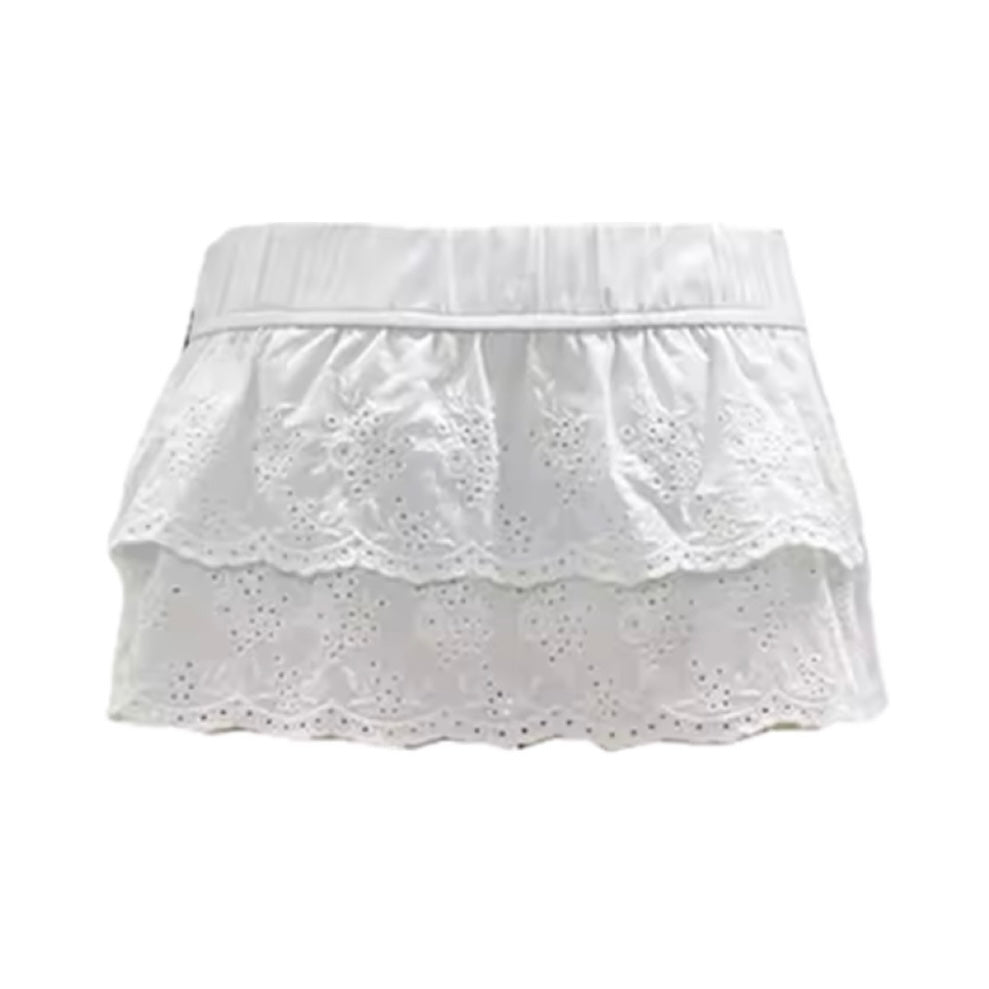 Ruffle Mini Skirt