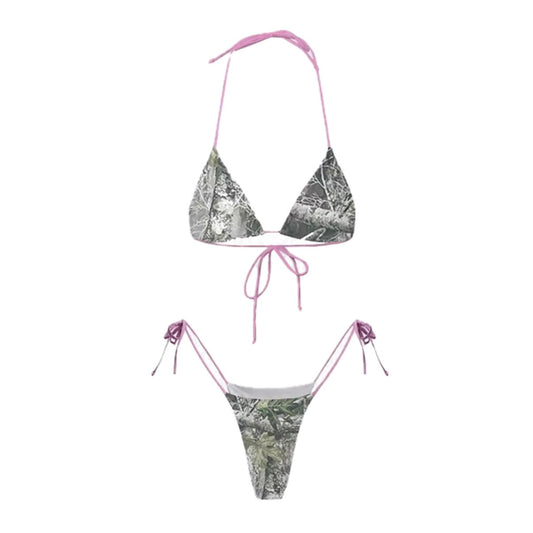 Woodland Brat Camo Bikini
