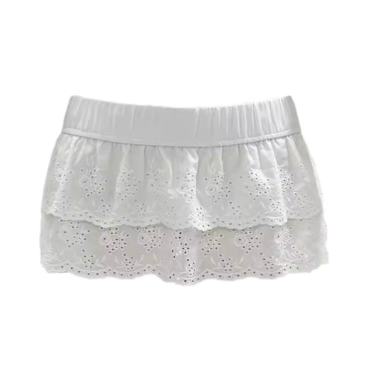 Ruffle Mini Skirt