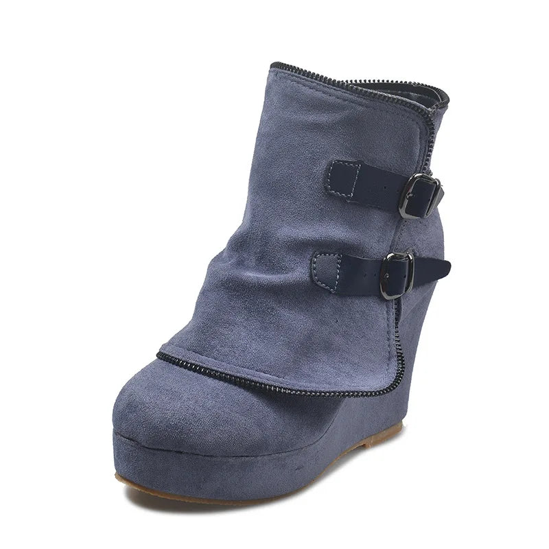 Chic Wedge Boots