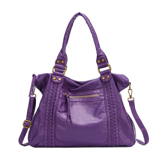 Washed Leather Bag