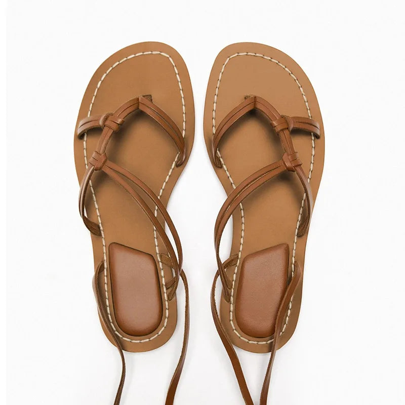 Lace Up Gladiator Sandals
