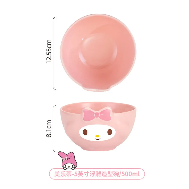 Kawaii HelloKitty Fruit Salad Bowl