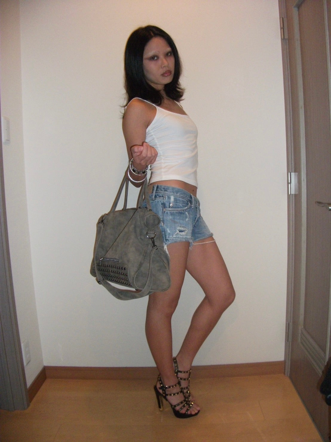Cropped Strap Cami