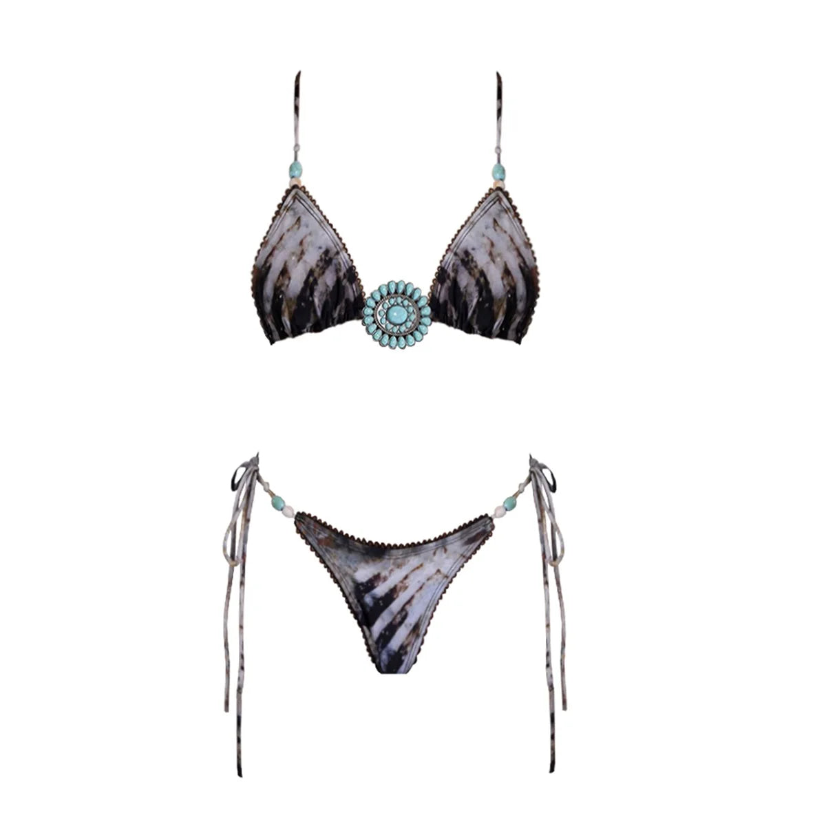 Gemstone Tie Dye Bikini