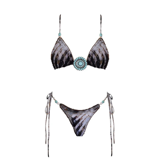 Gemstone Tie Dye Bikini