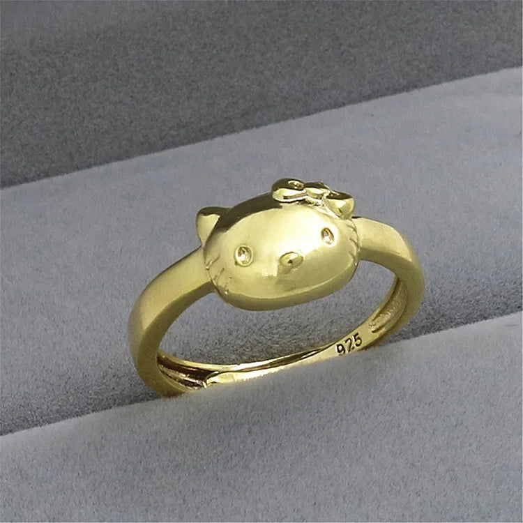 Hello Kitty 24K Gold Ring