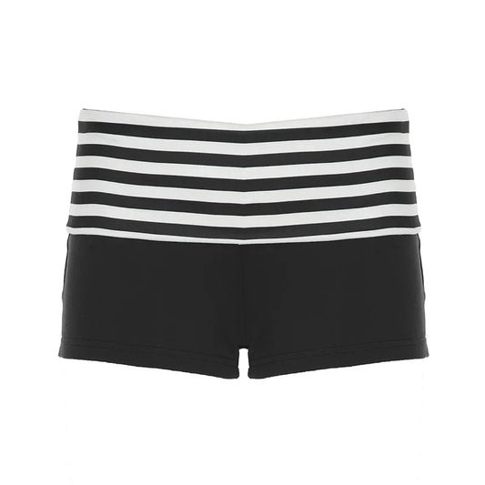 Striped Knit Shorts